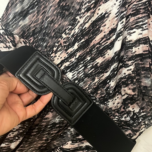 BCBGMaxazria Faux Wrap Sheath Dress S - Picture 2 of 5